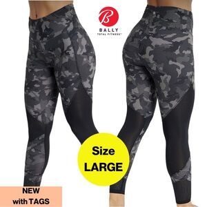 2/for $20 🪩 BALLY Leggings High Rise Fit (Large) NEW w TAGS 🏷️